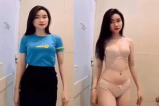 Ân ái cuốn hút nhân viên Điện Máy Xanh chỗ kín xinh