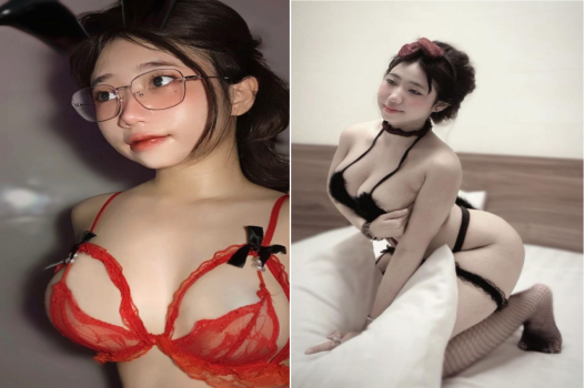 Bím hồng non cạo sạch của Cẩm Ly