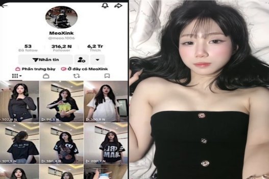 Clip sex Tiktoker Hà Meo Meoxink đầy mê hoặc