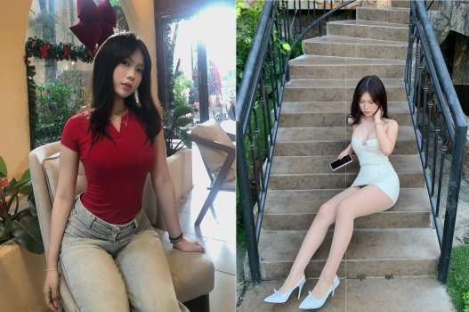 Cô nữ sinh thanh lịch trong khoảnh khắc yêu thương mê say