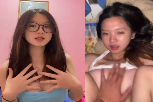 Đẹp gái bị địt trợn mắt còn nhồi sịp vào mồm