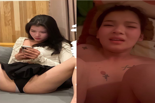 Em Quỳnh dọn lông bím rồi nện để thoải mái