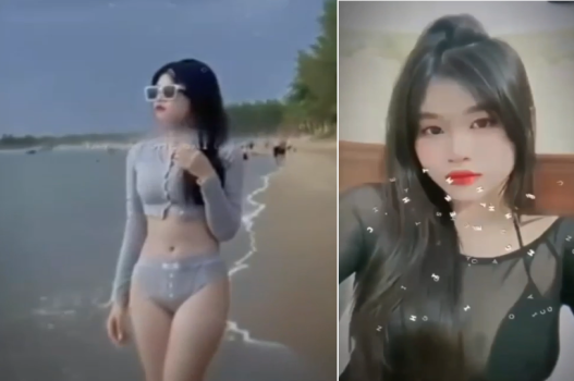 Mỹ Duyên quan hệ say mê trên bãi biển với sếp