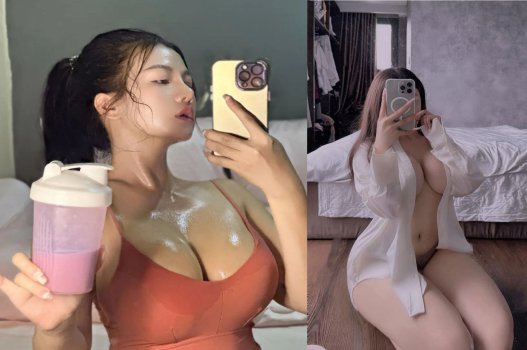 Sex cô gái tập gym vòng một cuốn hút